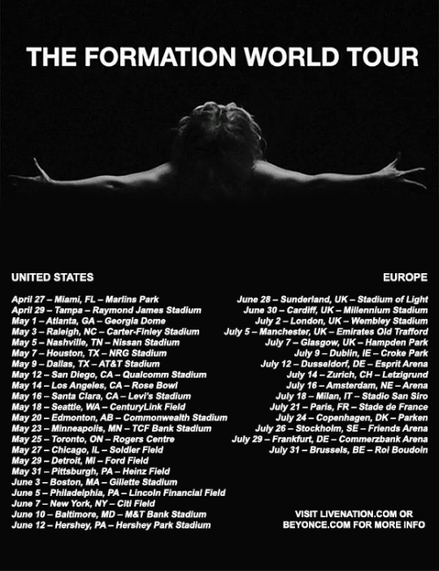 outformation tour dates